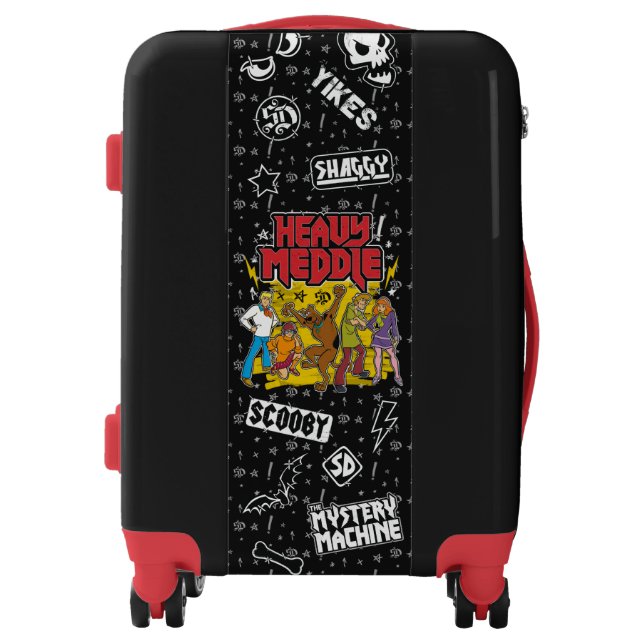 Scooby-Doo | "Heavy Meddle" Graphic Luggage (Front)
