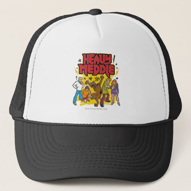 Scooby-Doo | "Heavy Meddle" Graphic Trucker Hat (Front)