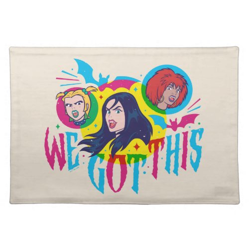 Scooby_Doo  Hex Girls We Got This Cloth Placemat
