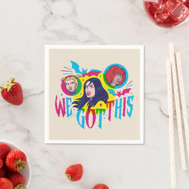 Scooby-Doo | Hex Girls We Got This Napkins (Insitu)