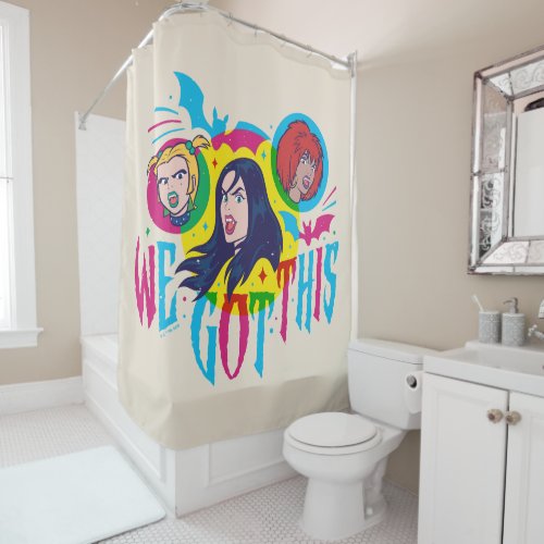 Scooby_Doo  Hex Girls We Got This Shower Curtain