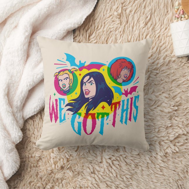 Scooby-Doo | Hex Girls We Got This Throw Pillow (Blanket)