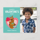 Scooby-Doo Holding Heart Lollipops Postcard
