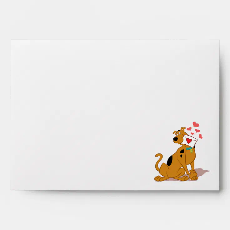 Scooby-Doo - Holding Valentine Envelope