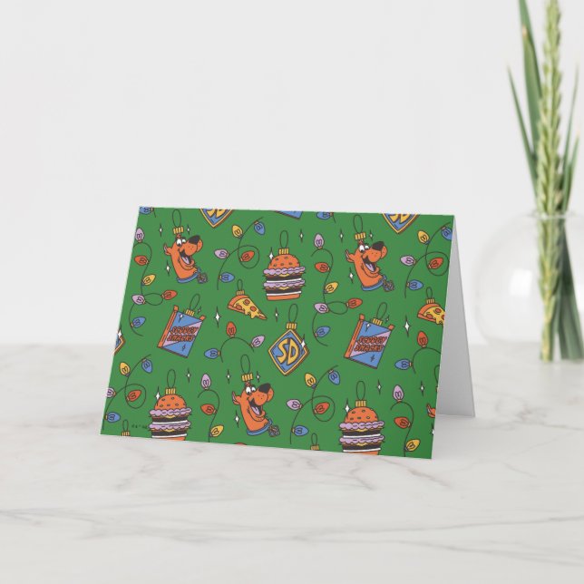 Scooby-Doo Holiday Snack Lights Pattern Card (Front)