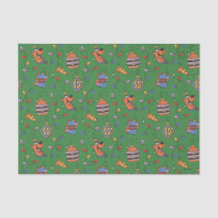 Scooby-Doo Holiday Snack Lights Pattern Tissue Paper