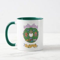 Scooby-Doo Holiday Snack Wreath Graphic Mug