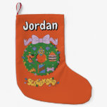 Scooby-Doo Holiday Snack Wreath Graphic Small Christmas Stocking