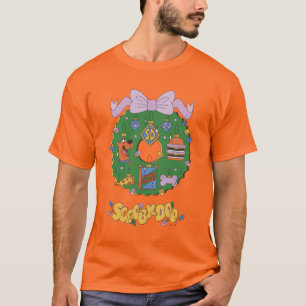 Scooby-Doo Holiday Snack Wreath Graphic T-Shirt