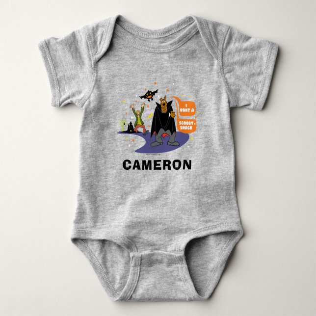 Scooby-Doo | I Vant a Scooby Snack Baby Bodysuit (Front)
