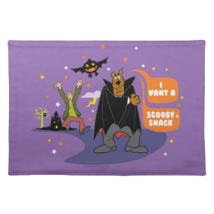 Scooby-Doo I Vant a Scooby Snack Cloth Placemat