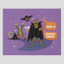 Scooby-Doo | I Vant a Scooby Snack Faux Canvas Print