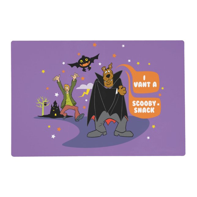 Scooby-Doo | I Vant a Scooby Snack Placemat (Front)