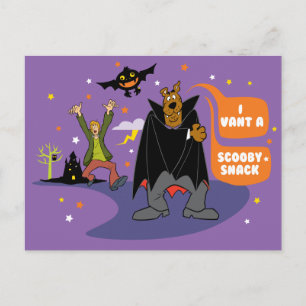 Scooby-Doo I Vant a Scooby Snack Postcard