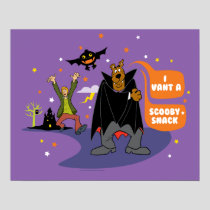 Scooby-Doo | I Vant a Scooby Snack Poster