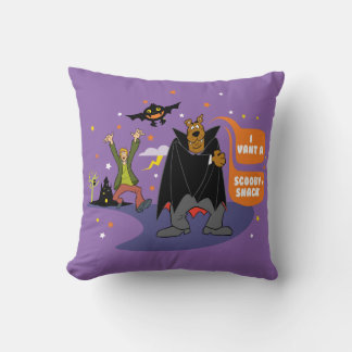 Scooby-Doo | I Vant a Scooby Snack Throw Pillow