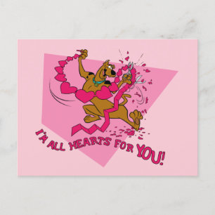 Scooby-Doo - I'm All Hearts For You Holiday Postcard