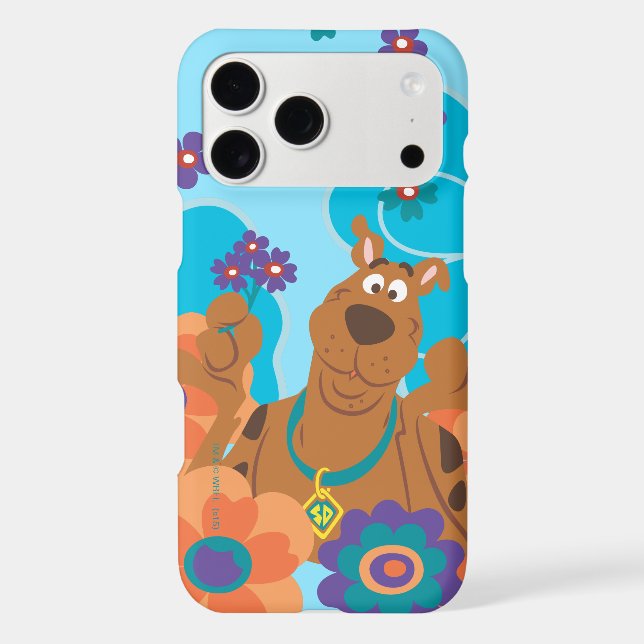 Scooby-Doo In Flowers Case-Mate iPhone Case (Back)