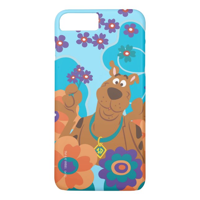 Scooby-Doo In Flowers Case-Mate iPhone Case (Back)