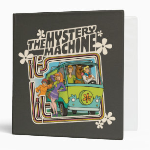 Scooby-Doo "It's Lit" Mystery Machine Graphic 3 Ring Binder