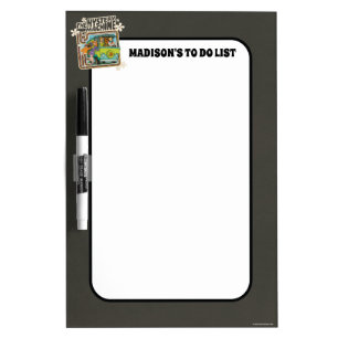 Scooby-Doo "It's Lit" Mystery Machine Graphic Dry-Erase Board