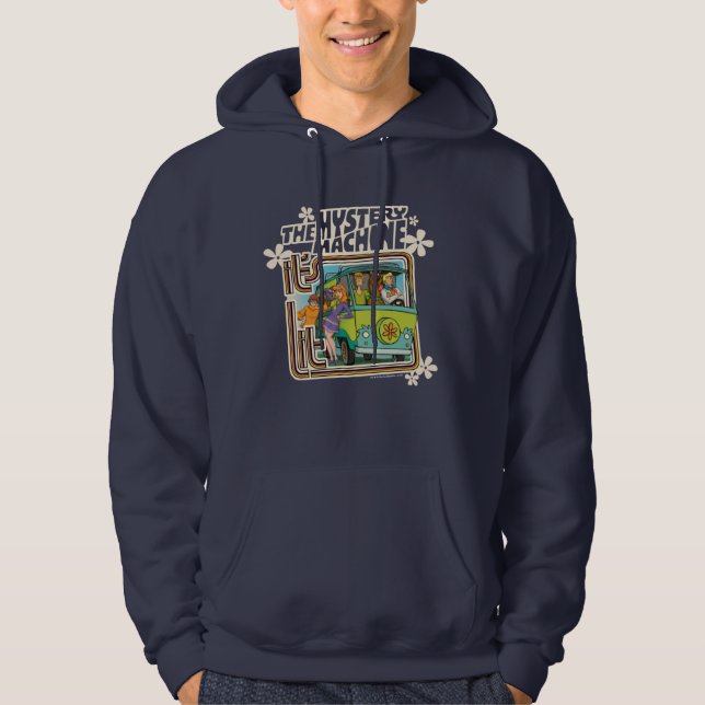 Scooby-Doo | "It's Lit" Mystery Machine Graphic Hoodie (Front)