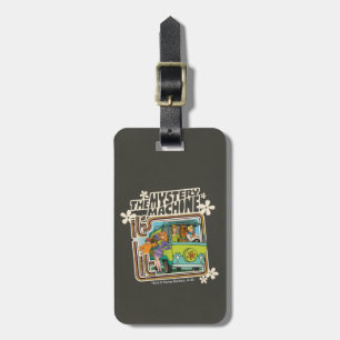 Scooby-Doo "It's Lit" Mystery Machine Graphic Luggage Tag
