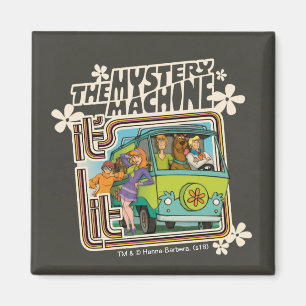 Scooby-Doo "It's Lit" Mystery Machine Graphic Magnet