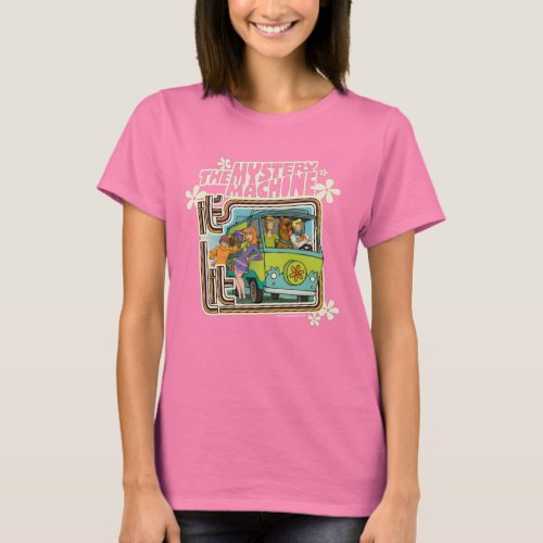 Scooby_Doo  Its Lit Mystery Machine Graphic T_Shirt