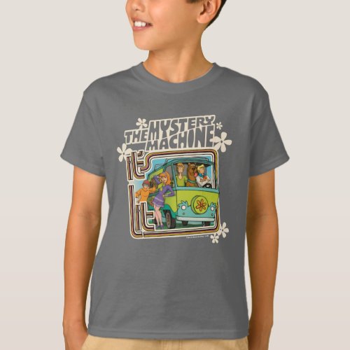 Scooby_Doo  Its Lit Mystery Machine Graphic T_Shirt