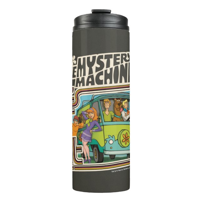 Scooby-Doo | "It's Lit" Mystery Machine Graphic Thermal Tumbler (Front)