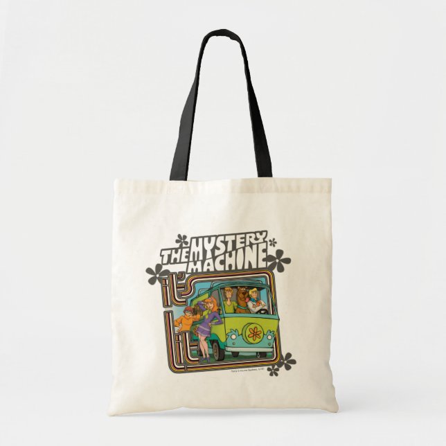Scooby-Doo | "It's Lit" Mystery Machine Graphic Tote Bag (Front)
