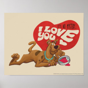 Scooby-Doo - It's No Mystery… I Love You Poster