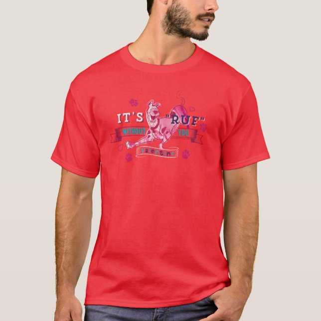 Scooby-Doo - It's Ruf Without You T-Shirt (Front)