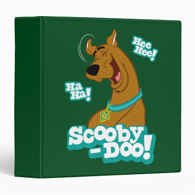 Scooby-Doo Laughing 3 Ring Binder (Front/Spine)