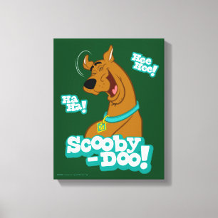 Scooby-Doo Laughing Canvas Print
