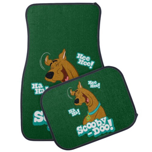 Scooby_Doo Laughing Car Floor Mat