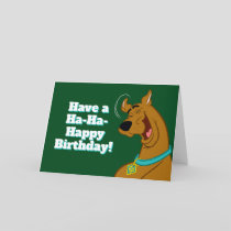 Scooby-Doo Laughing Card