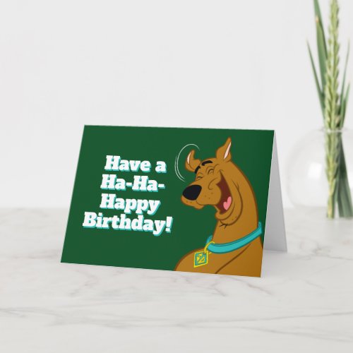 Scooby_Doo Laughing Card
