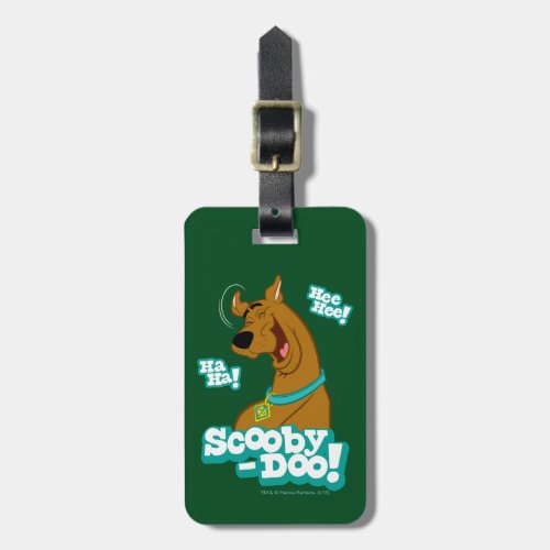 Scooby_Doo Laughing Luggage Tag