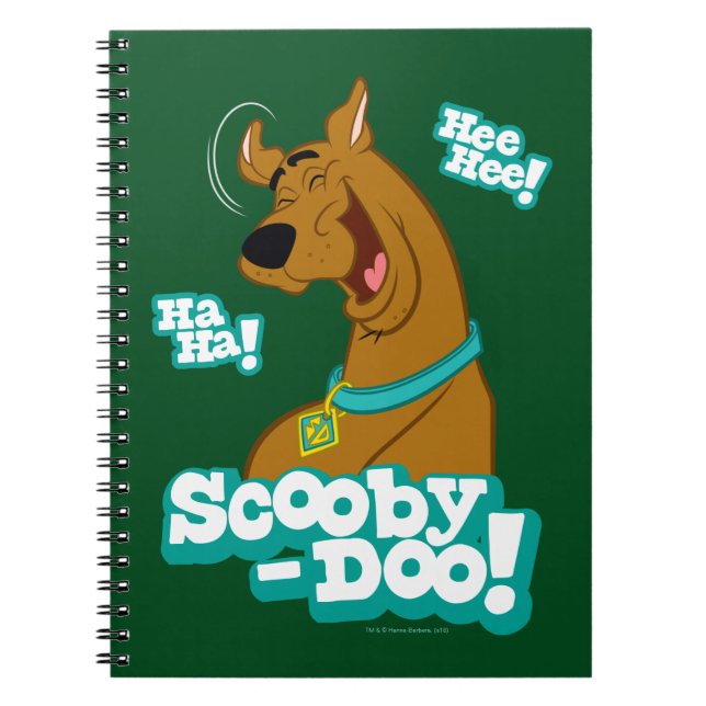 Scooby-Doo Laughing Notebook (Front)