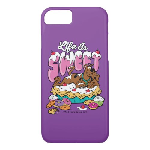 Scooby_Doo Life Is Sweet iPhone 87 Case
