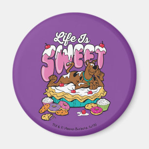 Scooby-Doo "Life Is Sweet" Magnet