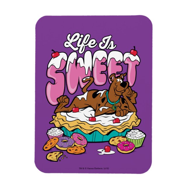 Scooby-Doo "Life Is Sweet" Magnet (Vertical)