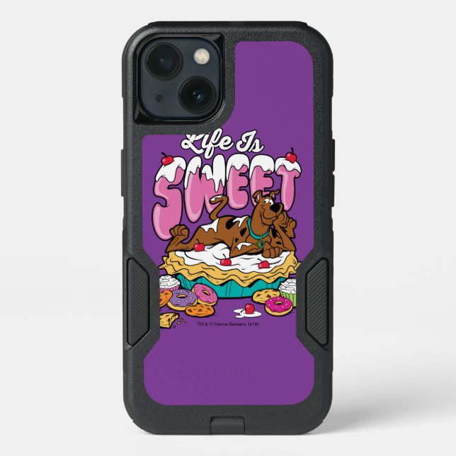 Scooby-Doo "Life Is Sweet" Otterbox iPhone Case (Back)