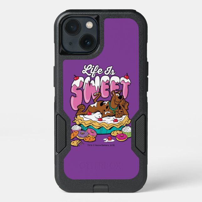 Scooby-Doo "Life Is Sweet" Otterbox iPhone Case (Back)