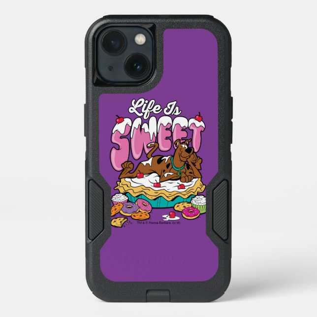 Scooby-Doo "Life Is Sweet" Otterbox iPhone Case (Back)
