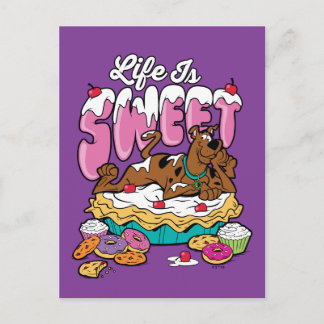 Scooby-Doo "Life Is Sweet" Postcard
