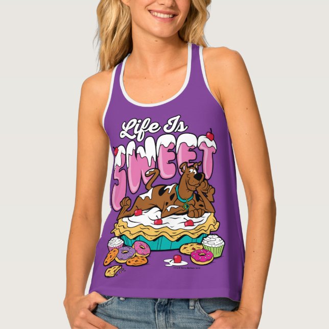 Scooby-Doo "Life Is Sweet" Tank Top (Front)