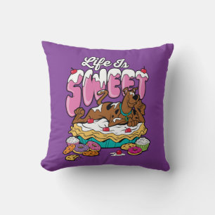 Scooby-Doo "Life Is Sweet" Throw Pillow